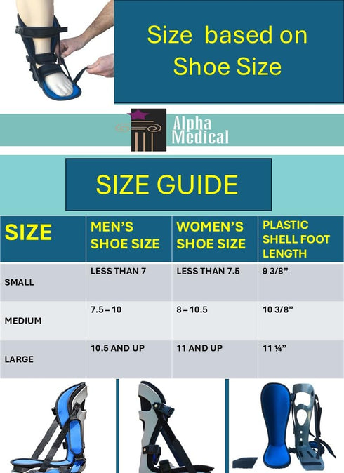 L4398 Plantar Fasciitis Adjustable Night Splint. Sleeping boot for foot stretching. P.F. Night Splint with wedge