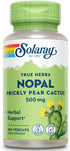 SOLARAY Nopal Prickly Pear Cactus, 500 mg, 100 VegCaps with Dietary Fiber & Antioxidants