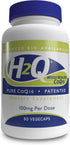 Health Thru Nutrition H2Q CoQ-10, 8X Higher Absorption, Vegan Certified, Cardiovascular Support, Pack of 60