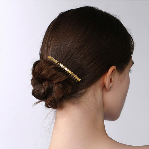 Rocutus 10 Pieces Fancy DIY Metal Wire Twist Bridal Wedding Veil Combs for Women (Mixed)