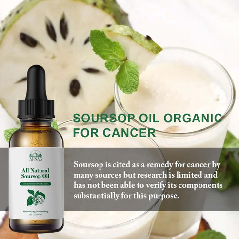 Soursop Oil Organic,Natural Antioxidant, Cell Support & Regeneration, Immune Boost, Soursop Bitters Liquid, Non-GMO, Vegan, Natural Soursop Flavo