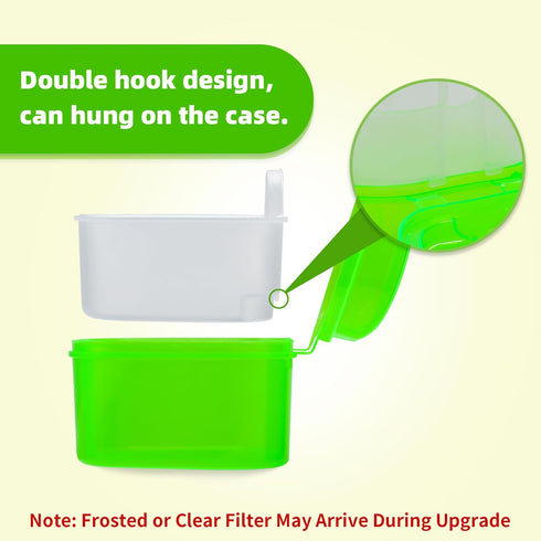 Colorful Plastic Dental Orthodontic Retainer Container Cleaning Case, Mouthguard Storage Soaking Case for Travel