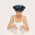Shower Cap for Women & Men - Waterproof Double Layer Reusable Elastic Bath Caps for Boys & Girls Hair Cap for Shower