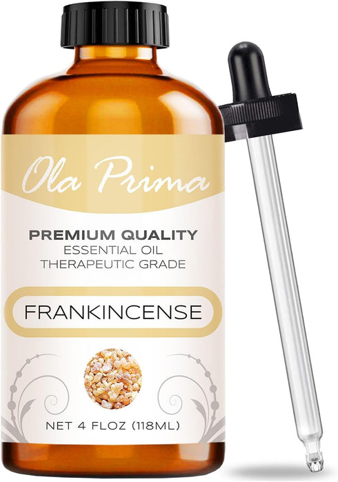 Ola Prima Frankincense Essential Oil (4oz) - Therapeutic Frankincense Oil