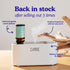 Set 3 CE CRAFT Waterless Travel Diffuser Gift - Rechargeable Diffuser for Aromatherapy - Includes Fragrance Oils