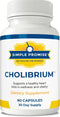 Simple Promise Cholibrium - Mushroom Supplement with Lion's Mane for Heart and Cholesterol Support, 60 Capsules