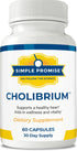 Simple Promise Cholibrium - Mushroom Supplement with Lion's Mane for Heart and Cholesterol Support, 60 Capsules