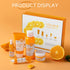 Vitamin C Skincare Set, Moisturizing Face Care Kit with Cleanser, Serum, Cream, Eye Cream, Toner