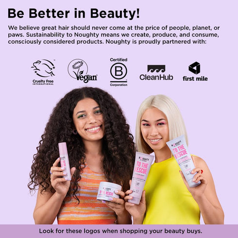 Noughty Get Set, Grow Hair Growth Shampoo, 250 ml, Vegan Thickening Regrowth Repair