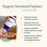 Ora Organic Natural Hormone Balance Supplement for Women - 90 Capsules, Support Skin, Mood, Energy, PMS & Menopause