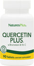 NaturesPlus Quercetin Plus with Vitamin C & Bromelain - 650 mg, 90 Vegetarian Tablets - Gluten-Free