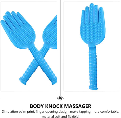 Hammer Silicone Massage Sticks Massage Stick Pat Back for Shoulder Neck