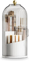 Makeup Brush Holder Organizer, 360 Rotating Waterproof Storage for Vanity, Dustproof Makeup Brush Organizer