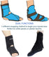 Foot Ankle Ice Pack Wrap - Reusable Gel Cold Pack for Foot Pain Relief (2 Gel Ice Packs)