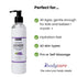 Lavender Massage Lotion Body Moisturizer with Organic Shea Butter & Grapeseed Oil, Vegan, Ideal for Massage Therapy