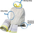 Large Heavy Duty 21 Gallon Drawstring Trash Bags, 30 Count - 1.0 MIL, 28" x 34" - Wholesale Commercial Garbage Bags