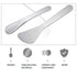 2Pcs Mini Metal Cosmetic Spatulas, Makeup and Skincare Spatula, Beauty Accessories for Mixing Plant Masks