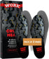 2 Packs Work Comfort Orthotic Insoles, Anti-Fatigue Shoe Inserts for Men and Women, Foot Pain Relief, Black