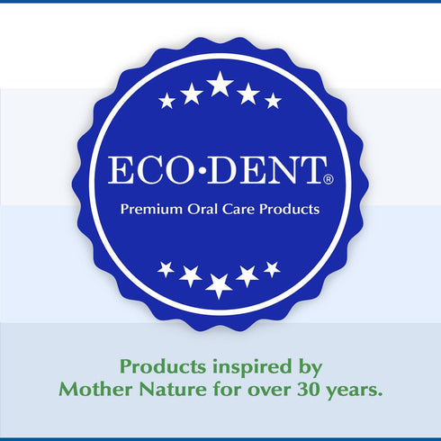 Eco-Dent Alcohol-Free Mouthwash, Mint - Ultimate Essential Mouth Care, Baking Soda Rinse with Essential Oils