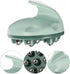 Portable Green Steel Muscle Roller for Neck and Back Relief