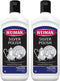 Weiman Silver Polish and Cleaner, 8 Ounce Pack of 2 for Clean Shine and Protective Tarnish Prevention