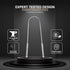 Metal Tongue Scraper for Adults, 100% Stainless Steel U-Shaped Cleaner for Fresh Breath & Oral Hygiene Essentials (Pack