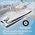 PrettyClaw Nail Clippers Sharp Edge Fingernail and Toenail Clipper, Stainless Steel for Manicure and Pedicure