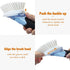 Set 2 Soap Dispensing Replacement Dish Brush Storage with PCS Brush Refills & Holder - RIMAY Dispenser Scrub Cleaning