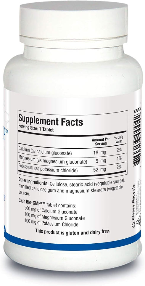 Bio CMP from Biotics Research Calcium, Magnesium and Potassium Supplement; Supplies Electrolytes That Provides Relief for Muscle Cramps and Fatigue, Supports Healthy Metabolism 100 Tablets