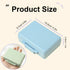 Wopanxye 9 Travel Pill Organizer, Compartments Portable Medicine Storage Box, BPA-Free, Double Lock, Daily Cute