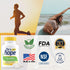 Fucoidan Supplement 65mg - 60 Capsules, Brown Seaweed Extract for Gut Health, Cardiovascular Health, Immune Support