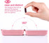 Teikou 9-Grid Pill Organizer,Portable Pill Box,Large Capacity Compartments,Travel Pill Container,Medicine