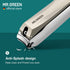MR.GREEN Nail Clippers Anti Splash Fingernail Cutter Stainless Steel Manicure Tools Nail Scissors Detachable Design Nail Trimmer (L+Nano Glass File)