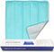 Gel Cooling Mat, Ice Cooling Cold Mat for Pain Relief, Hot Cold Therapy Pack for Back, Shoulder, Knee, Belly (Green