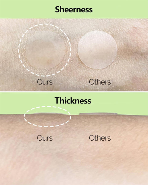 Pimple Patches for Face 66 Counts, 2 Sizes Thinner Edge Hydrocolloid Acne Patches for Invisible Zit Treatment