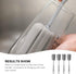 Hemoton Bottle Sponge Brush, 4pcs Long Handle Cup Cleaning Brush for Wine Glasses and Bottles