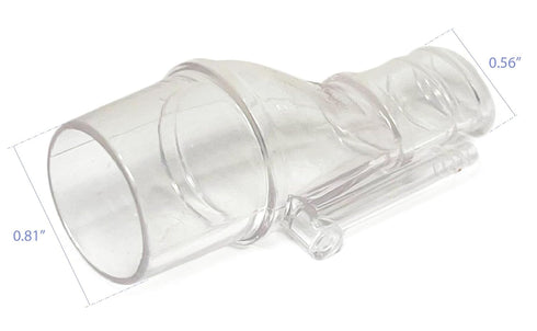 Nispira Custom Tube Adapter for Z1 Z2 Travel CPAP Machine, Pack of 6