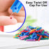 blood Lancets, Single use, 30 Gauge Twist top Lancets for Diabetes Testing, Fits Most Lancing Devices for Blood Sugar Kit and Glucose Meter - 310 Count per box - Multi-color