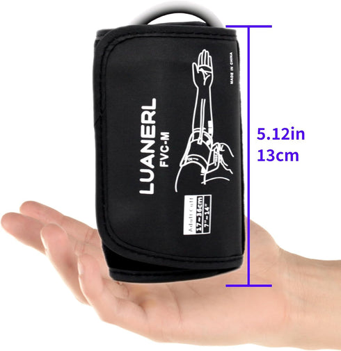 Medium Easy Wrap Blood Pressure Cuff - Compatible with Omron 7”-14” Inches (17-36CM) M Adult Replacement