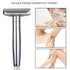 Double Blade Safety Razor - Adjustable Razors with 10 Blades and 1 Stand, Durable for Men and Women
