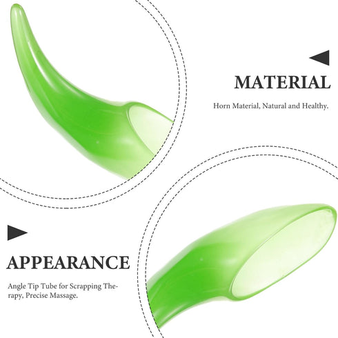 Handheld Muscle Scraper Tool for Neck and Shoulder Gua Board for Body Massage Improves Circulation and Muscles Horn