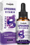 Liposomal Vitamin B Complex Liquid Sublingual, Improved Absorption Methylated B12, Energy & Immune Support, 2.0 oz