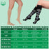 EvoNation Women’s Knee-High Graduated Compression Socks, 15-20 mmHg Moderate Pressure Sheer Support Stockings, Black
