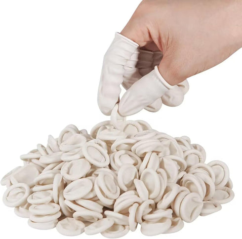 tifanso Finger Cots Disposable - Large Finger Thumb Gloves Protectors, Approx. 210 PCS