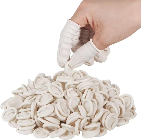 tifanso Finger Cots Disposable - Large Finger Thumb Gloves Protectors, Approx. 210 PCS