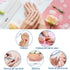 Nail Files 50pcs, 80/80 Grit for Acrylic Nails, Professional Double Sided Jumbo Zebra File