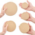 WANDIC 5 Pcs Kraft Paper Nested Boxes, Assorted Size Round Mini Gift Boxes with Lids for Wedding Birthday Jewelry