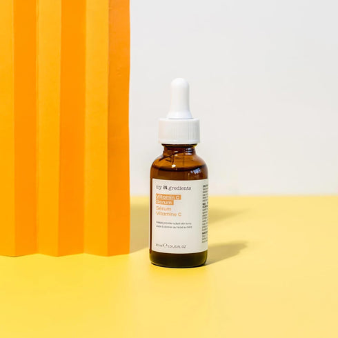 Masque Bar My Ingredients 12% Vitamin C Face Serum - Hydrating, Pore Refining, Wrinkle Repair, Korean Skincare