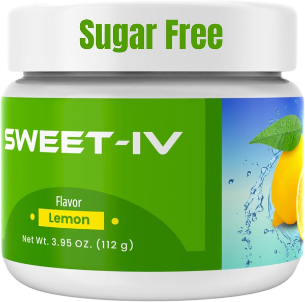 Sweet IV Electrolyte Powder – 3.9g Serving Flavored Drink Mix – 40 Servings Magnesium Powder for Sports Enthusiasts
