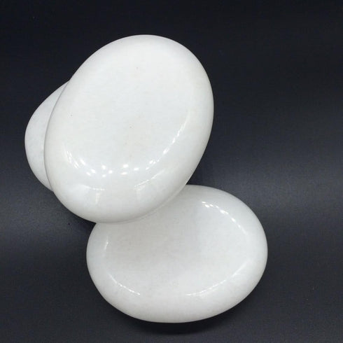 Zabrina 4 Set Set pcs Cold Stone Massage Stone Handcrafted Marble Stone